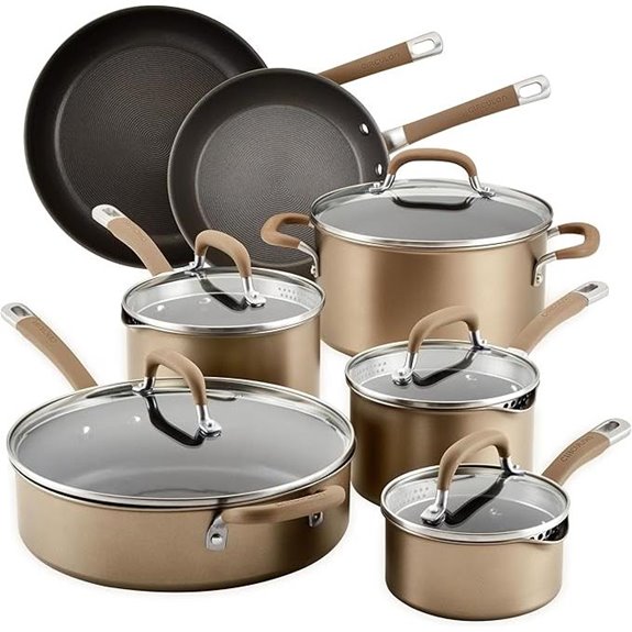 Circulon Premier Professional 12-Piece Nonstick Cookware Set