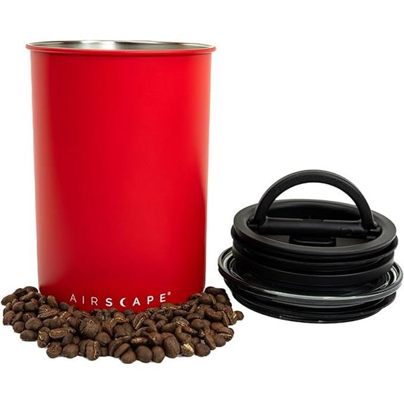 Planetary Design Airscape Coffee Canister (Medium Matte Red)