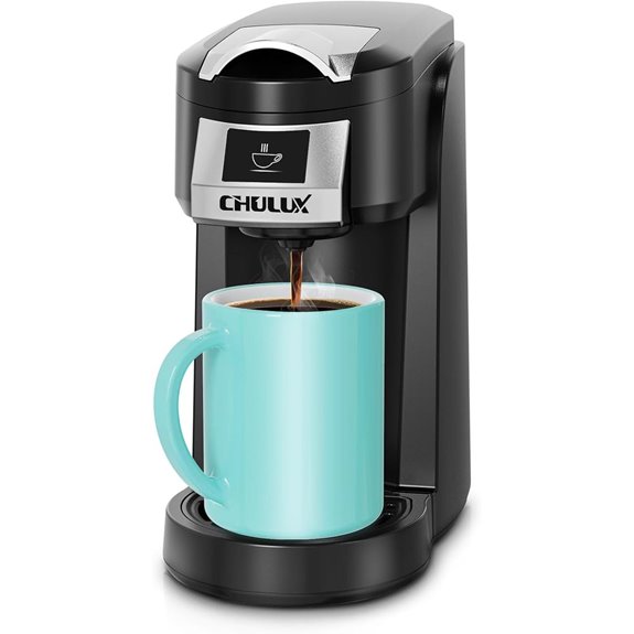 CHULUX Single Serve Coffee Maker for K Cups