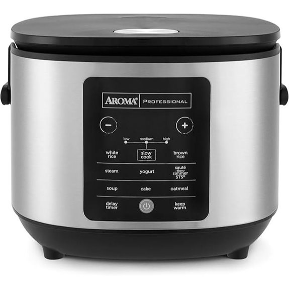 AROMA 6/12-Cup Rice Cooker with Nonstick Coating