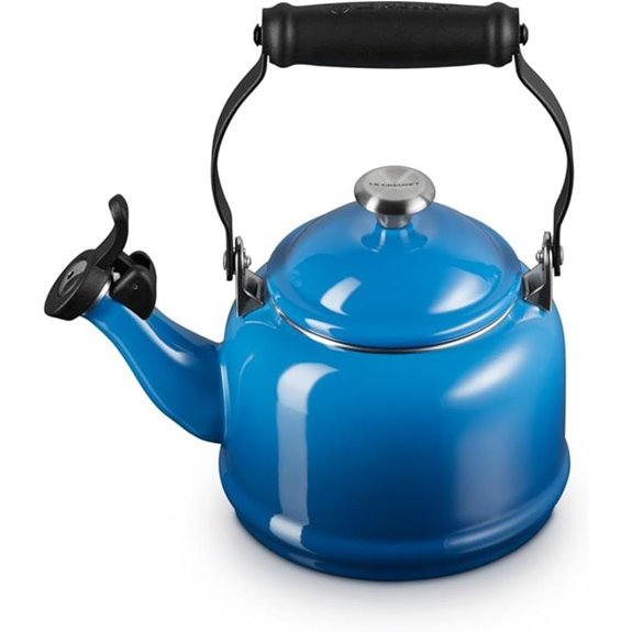 Le Creuset Enamel Steel Demi Tea Kettle 1.25 qt