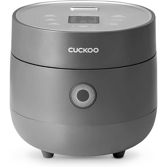 CUCKOO 6-Cup Micom Rice Cooker with Fuzzy Logic
