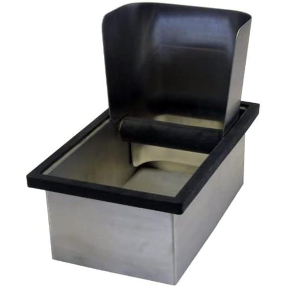 Rattleware Stainless Steel Knock Box for Espresso Grounds