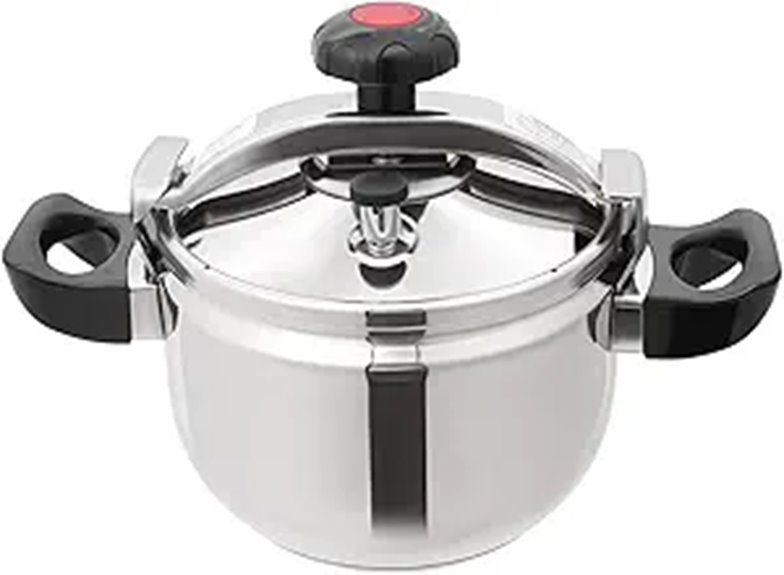 7.4 Qt Stainless Steel Pressure Cooker