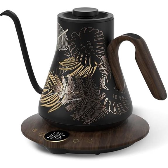 Rainforest Gooseneck Electric Kettle with Temp Control