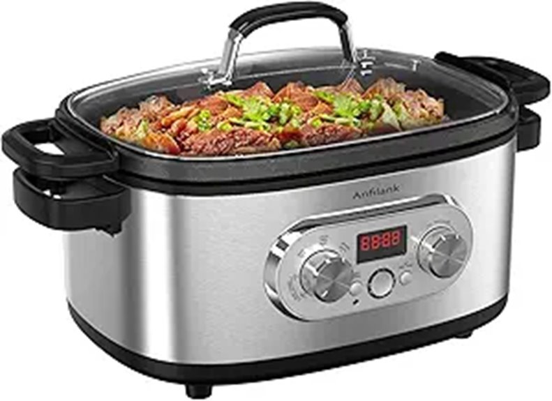 10-in-1 Programmable Slow Cooker with Timer