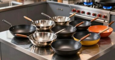 top gas stove woks