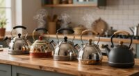 top stylish stove kettles