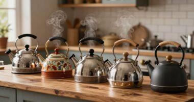 top stylish stove kettles
