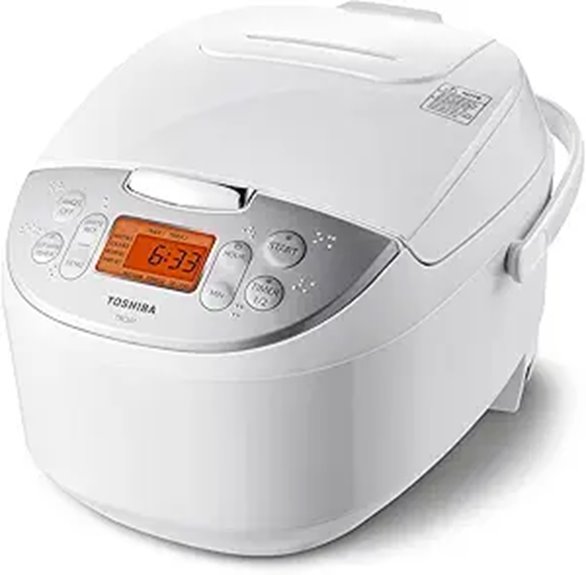 Toshiba 6-Cup Fuzzy Logic Rice Cooker
