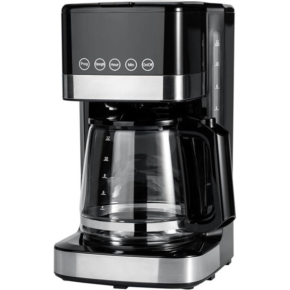 Amazon Basics Programmable Coffee Maker with Touch Screen