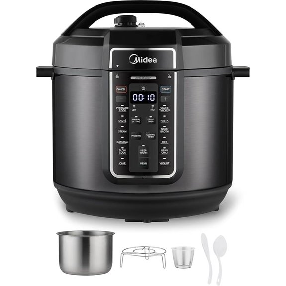 Midea 12-in-1 Electric Pressure Cooker 8 Qt