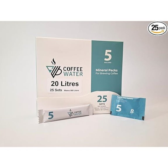 Mineral Packs for Making Water for Coffee (Makes 125 Gallons)