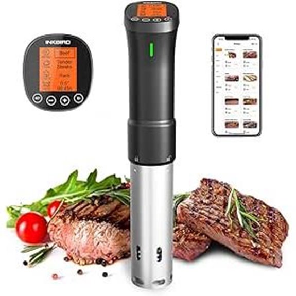 INKBIRD 2.4G WIFI Sous Vide Cooker with App Control