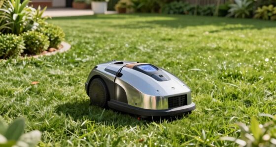 automated lawn maintenance efficiency
