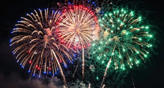 colorful chemical reactions in fireworks