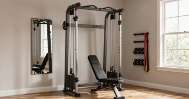 compact versatile fitness equipment