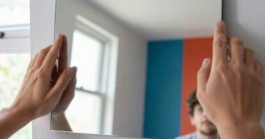 mirror reverses sides