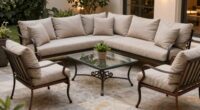 outdoor patio seating comfort