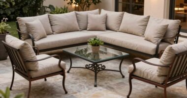 outdoor patio seating comfort