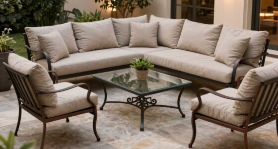 outdoor patio seating comfort