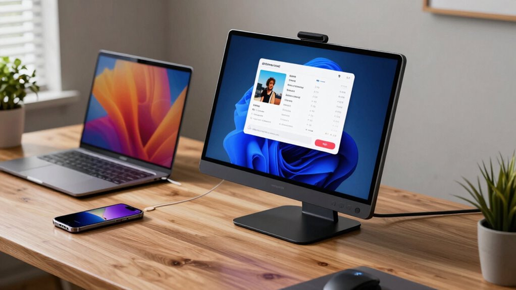 portable ergonomic versatile displays