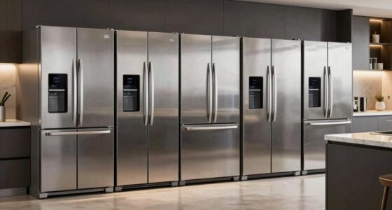 top counter depth refrigerators