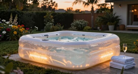 top inflatable hot tubs