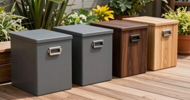 top outdoor deck storage options