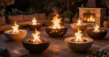 top patio fire pits