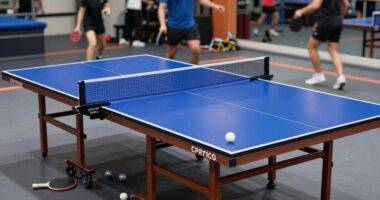 top ping pong tables