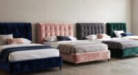 top rated upholstered beds