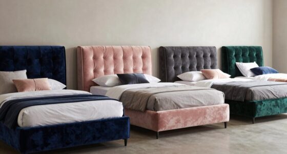 top rated upholstered beds