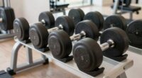 top space saving dumbbells