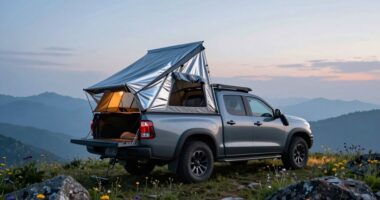 top truck bed tents