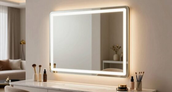 top vanity mirror lights