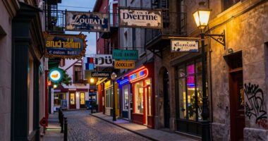 unique history influences street names
