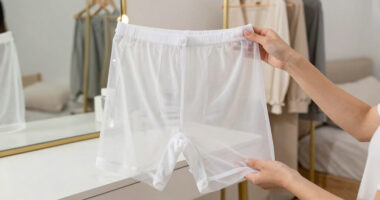 What Can I Do About See-Through White Pants?