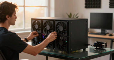How to Reduce Heat and Noise in a High-Power AI Workstation