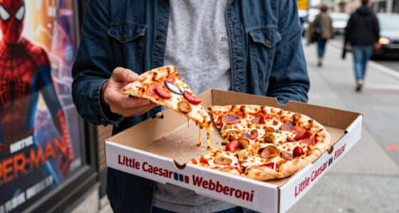 Little Caesars launches Webberoni Pizza for new Spiderman film