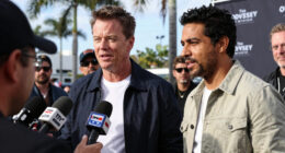Matt Damon & John Leguizamo Kick Off ‘The Odyssey’ Press Tour at Miami Photo Call