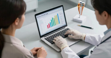 Recovery-percentile tracker for orthopedic surgery patients