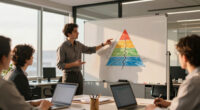 The pyramid cracks. What agentic AI does to the consulting leverage model.