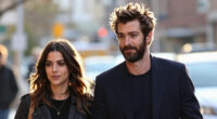 Andrew Garfield Rocks Bushy Hair and Beard as He and Girlfriend Monica Barbaro Pack on the PDA at Wimbledon