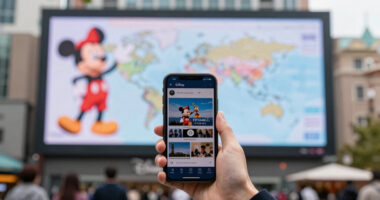 Disney Surges In Global Coverage