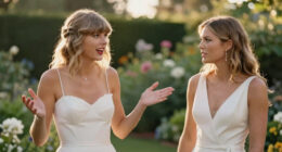Glennon Doyle went to Taylor Swift's wedding with wife Abby Wambach — and an 'Opalite'-themed clutch