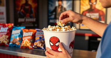How to get special 'Spider-Man' popcorn buckets for 'Brand New Day'