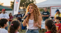 Shakira Supports Venezuelan Children via Global Citizen Campaign