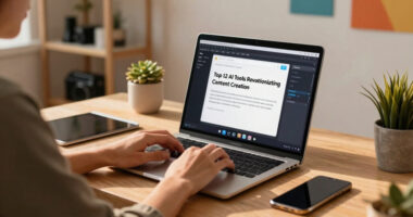 Top 12 AI Tools Revolutionizing Content Creation In 2026