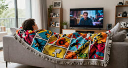 9 Best Pop Culture Themed Throw Blankets for Fans in 2026